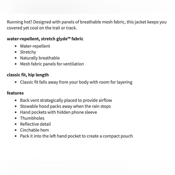 Lululemon Classic Fit Ventilated Running Jacket - Picture 12 of 12